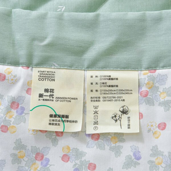 春夏新款里外全棉夏被夏凉被空调被