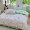 100% cotton embroidered four-piece set, skin-friendly and breathable